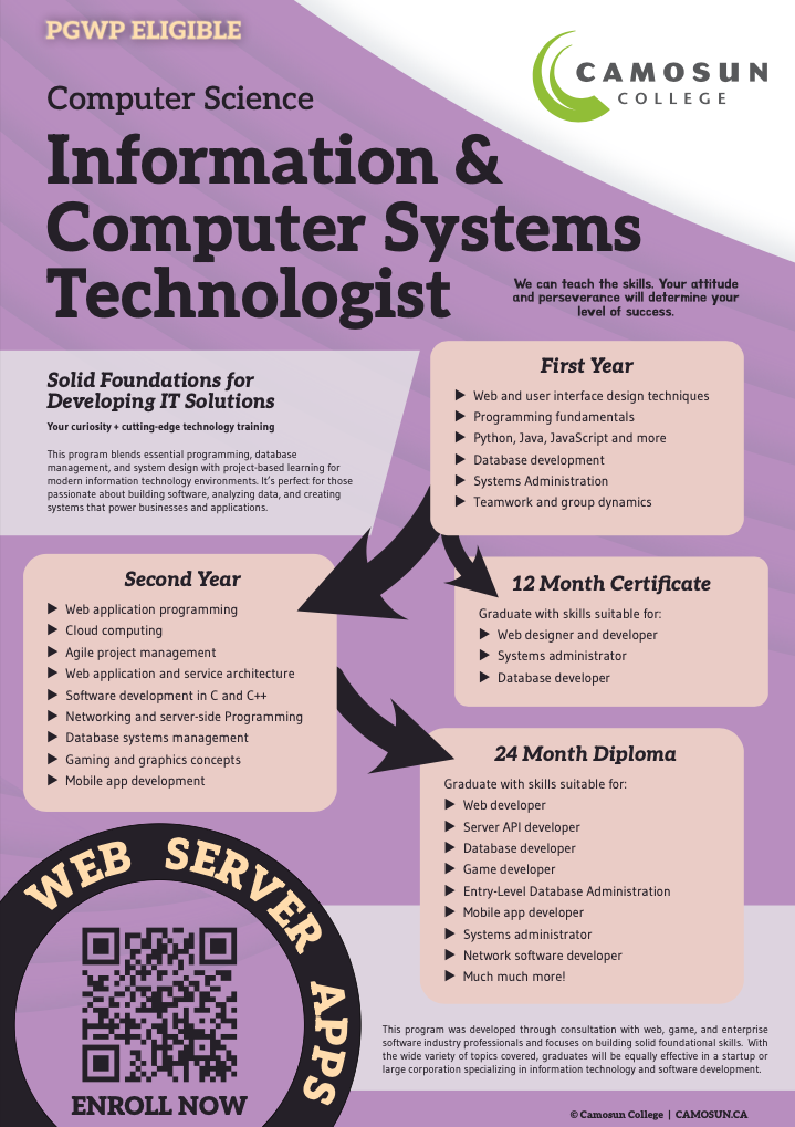 Information and Computer Systems Technologist Poster